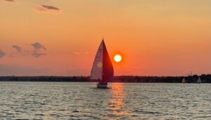 Sailing into the Sunset